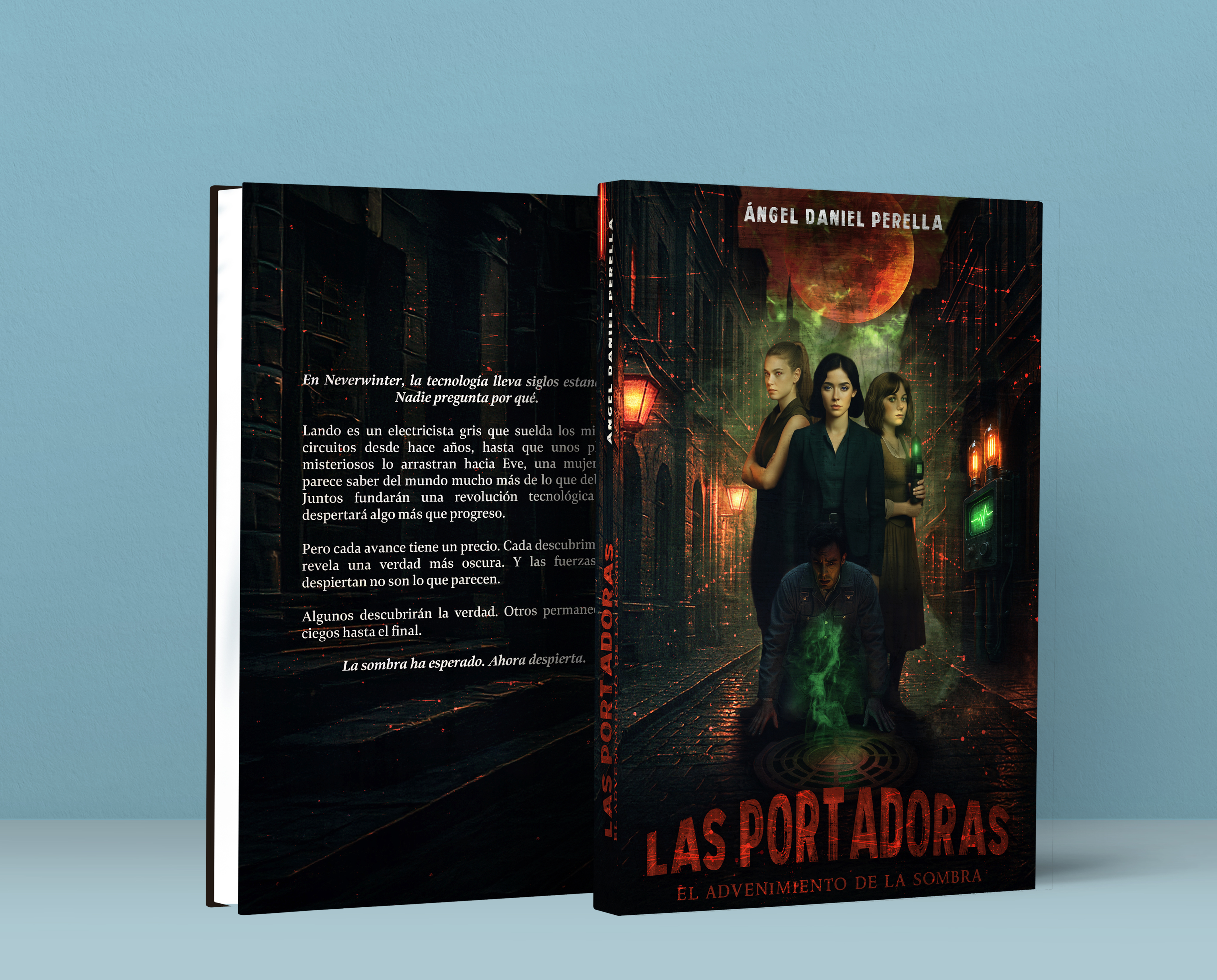 Las Portadoras - Mockup del libro